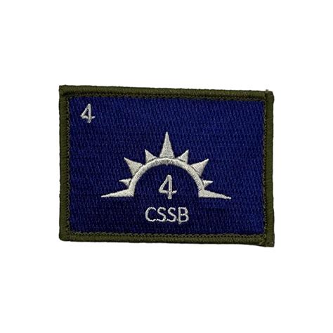 4th Combat Services Support Battalion Patch - P465 | Allied Militaria