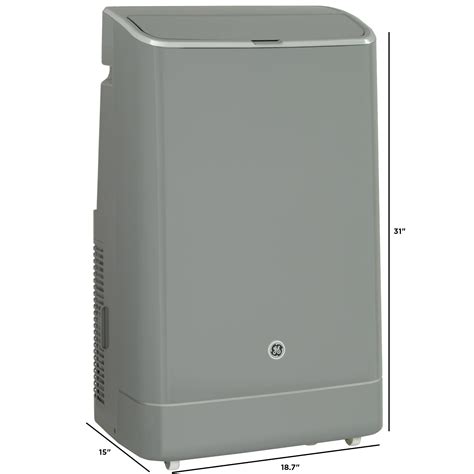 GE 10,500 BTU Portable Air Conditioner for Medium Rooms up to 450 sq ft ...