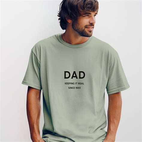 Keeping It Real Since Custom Funny Fathers Day Shirt Sarcastic Fathers ...
