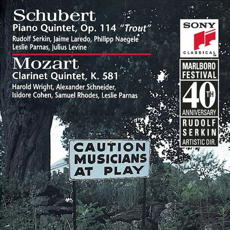 Quintet Piano Trout/Quintet Clarinet: Schubert, Mozart: Amazon.it: CD e ...