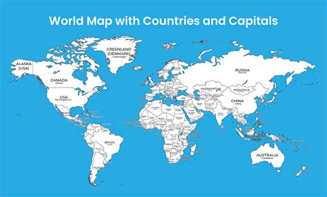 Image result for Map. Simple Countries