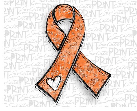 Orange Cancer Ribbon Clip Art Orange Cancer Ribbon Vector Images (over