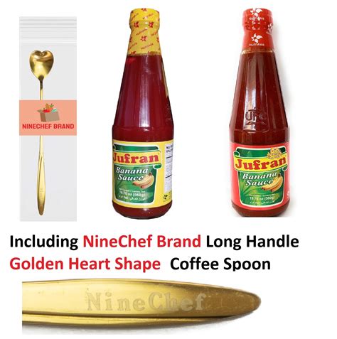 NineChef Coffee Spoon Plug Jufran Banana Sauce Ketchup 19.76oz 560g(Hot ...