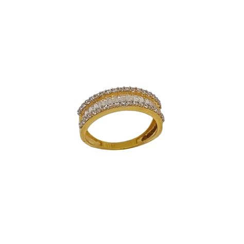 Buy quality Fancy Kayda Ring In 22K Gold MGA - LRG1411 in Amreli