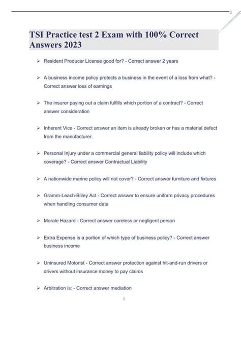 Image result for TSIA2 Practice Tests