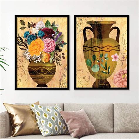 Kotart-Floral Fortune - Modern Art Wall Frames-