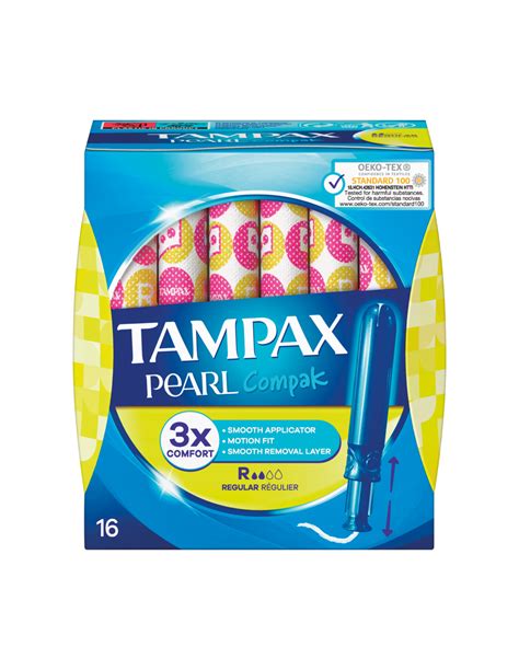 Comprar Tampax Pearl Compak Tampón Regular 16 Unidades a precio de oferta
