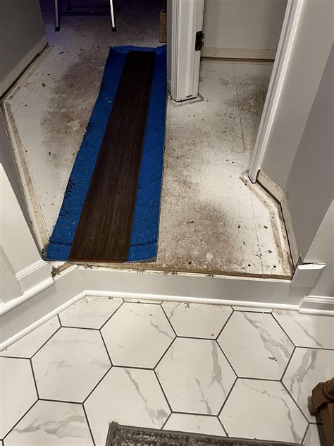 Installing floating engineered floor… how do I finish the edge of this ...
