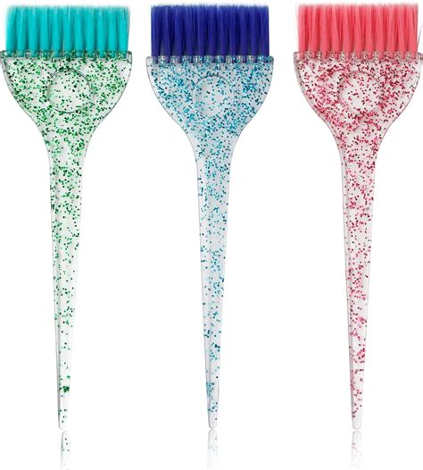 Amazon.com: mollensiuer 5Pcs Plastic Hair Dye Color Brush Set Dye ...