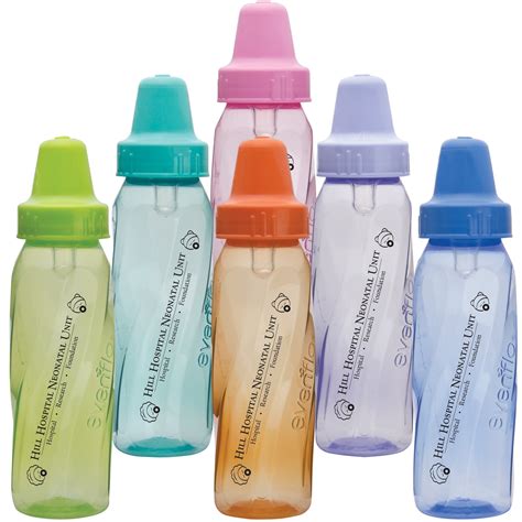 Promo Assorted Color Evenflo Baby Bottles (8 Oz.)