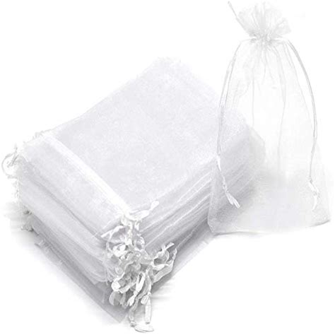Swastikart 8X10 Cms Net Fabric Drawstring Pouch For Dry Fruits Packing ...