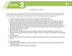 Image result for Proyecto Integrador 4 Modulo 2 Proyecto Vida