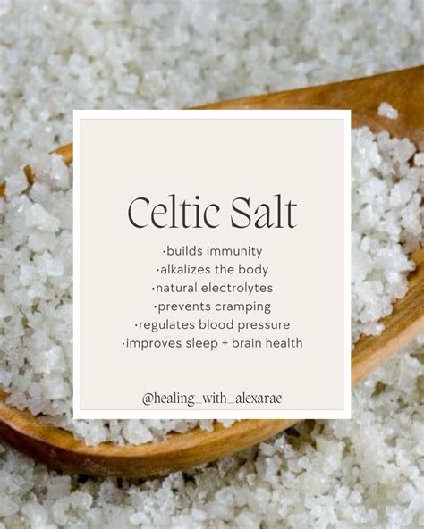 Benefits of Celtic Salt