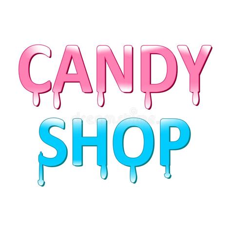Candy Shop Sign Text Front 的图像结果