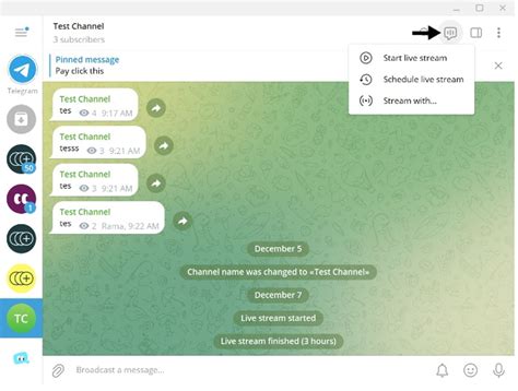 Image result for Telegram Streaming