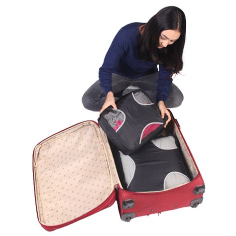 Buy Polyester Travel Luggage Packing Cubes Online - Destinio.in