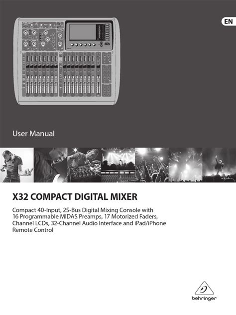 Image result for Tutorial On Behringer X32 Compact