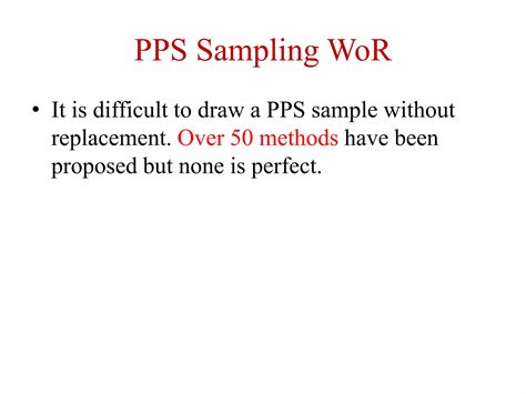 Image result for Probability-proportional-to-size sampling PPS Sampling Examples
