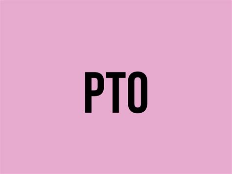 Image result for PTO Full Form