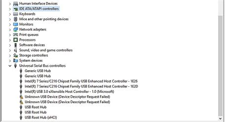 Device Error 的图像结果