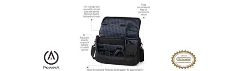 PowerA Everywhere Messenger Protection Bag for Nintendo Switch with ...