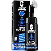 Muuchstac Ocean Face Wash for Men | Fight Acne & Pimples, Brighten Skin ...