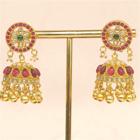 Browse Earrings, Jadau Kundan Earrings, Jadau Kundan Jewellery, Jadau ...