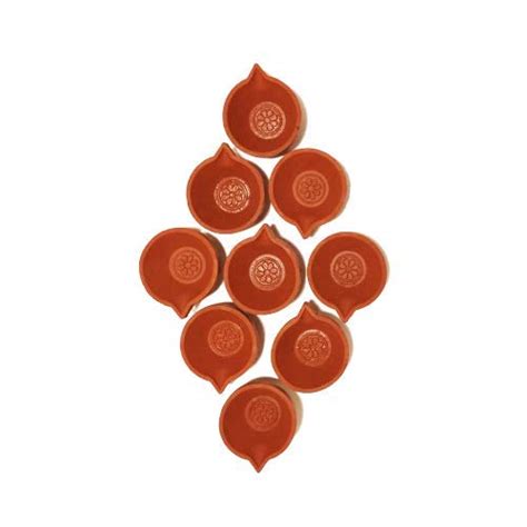Clay Diya for Diwali and Pooja Set of 10 – PujaNpujari