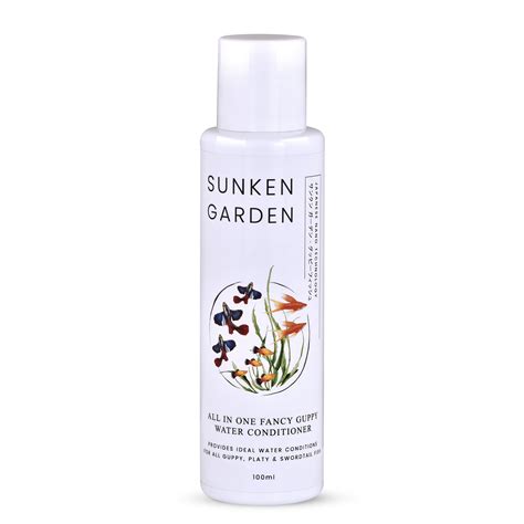 Sunken Garden All In One Fancy Guppy Fish Water Conditioner – Aquarium ...