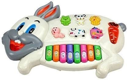 Paras Rabbit Keyboard for Kids/Musical Toys Piano for Babies with ...