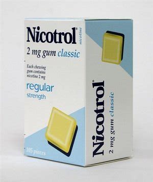 Buy Nicotrol Nicotrol Nicotine Gum Original Classic Flavor 2 Boxes 210 ...