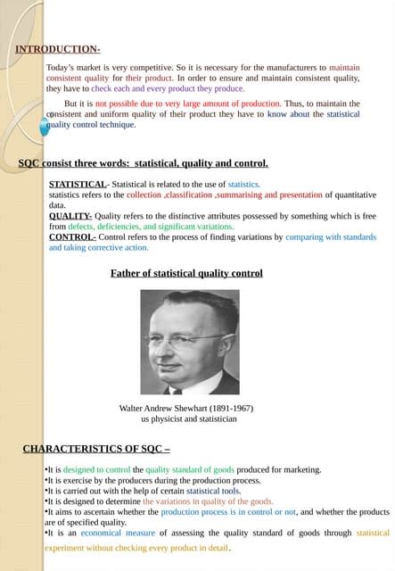 Image result for Statistical Quality Control