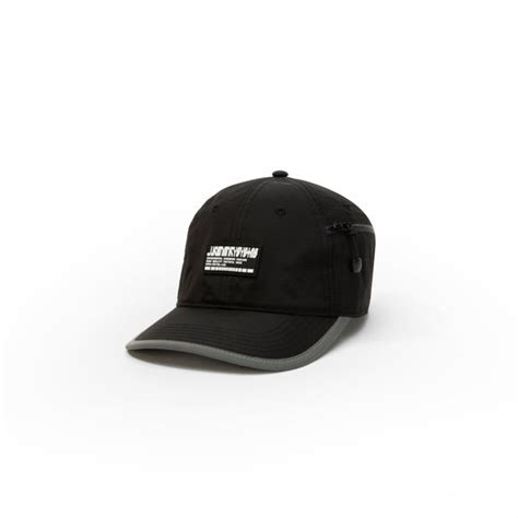 Foldable Outdoor Cap with Pocket – Water-Resistant Black Dad Cap ...
