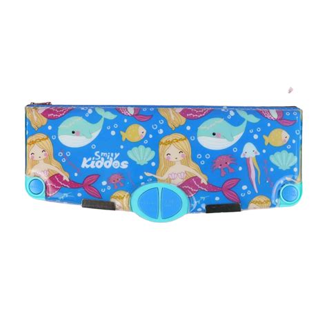 Smily Kiddos Pop Out Pencil box Mermaid Theme - Blue – The Mom Store