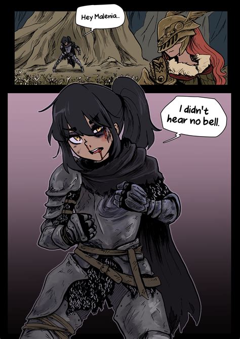 malenia blade of miquella and tarnished (elden ring and 1 more) drawn ...