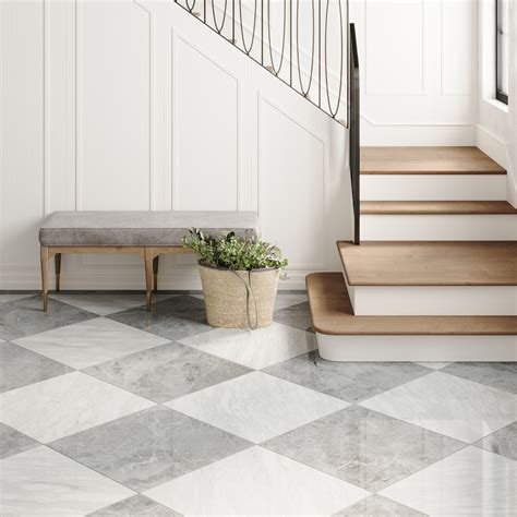 Chantel 24x24 Polished Porcelain Tile in Imperial