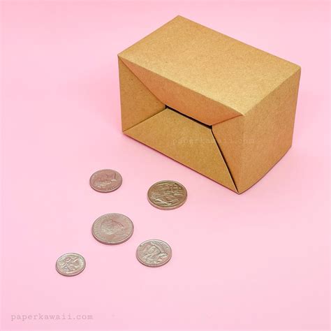 Image result for Origami Money Box Tutorial