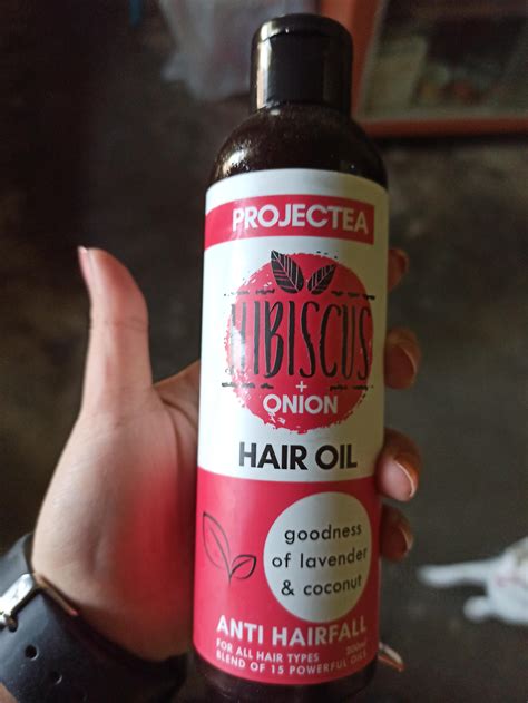 Buy PROJECTEA Onion Oil with Hibiscus Tea | for Anti Hairfall Hair Oil ...