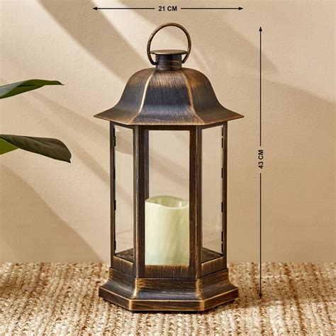 Buy Pegasus Bravia Polypropylene LED Lantern from Home Centre at just ...