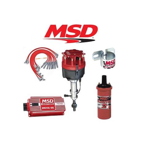 Buy MSD 9018 Ignition Kit - Digital 6AL/Distributor/Wires/Coil/Bracket ...