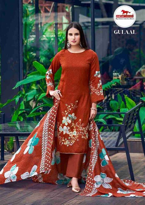 GULAAL VOL-14 BY CHETAK FASHION 1401 TO 1408 SERIES BEAUTIFUL FESTIVE ...