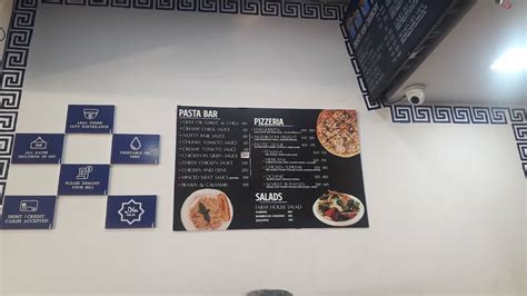 Menu at Macedonia, Pilerne