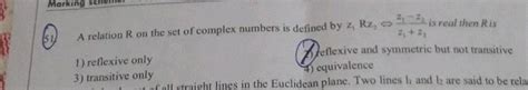 Let R be a relation on the set of integers given by aRb a = 2^k .b for ...