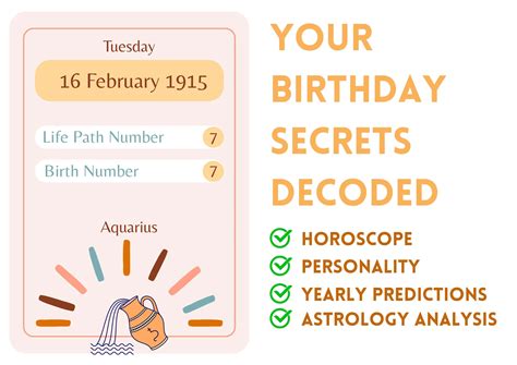 2025 Predictions for People Born on February 16, 1915