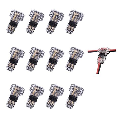 Mavelovs Low Voltage Wire Connector, Quick Solderless T-Tap, 12 Pack ...