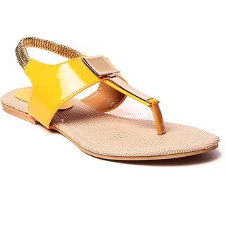 Buy Royal Footwears Yellow Women Sandals Online @ ₹449 from ShopClues