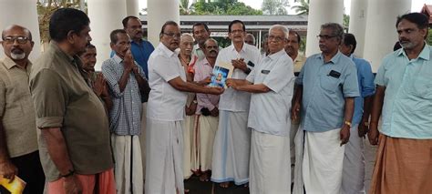 The book 'Temples in the Temple City' was released by Vaikkath ...