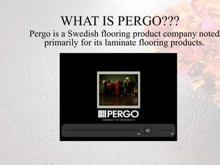 Image result for Pergo Tutorials