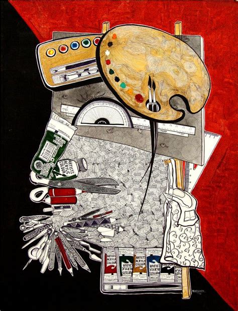 "Untitle": White Acrylic Painting (35x47) by SHISHIR BHATT | ArtZolo.com