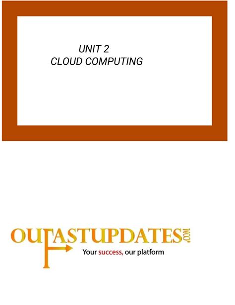 Unit- 2 - cloud computing - CLOUD COMPUTING SCALING IN CLOUD It is the ...